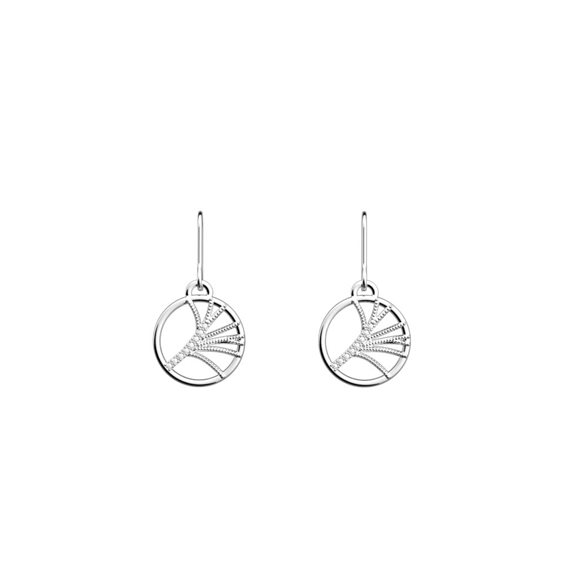 Pendientes Les Georgettes Mujer Les Précieuses - Rose des Sables in latón Cubic Zirconia 1410-208-OTU - 1410-208-OTU